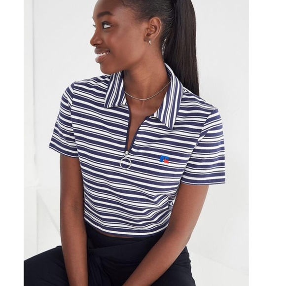 russell athletic crop top